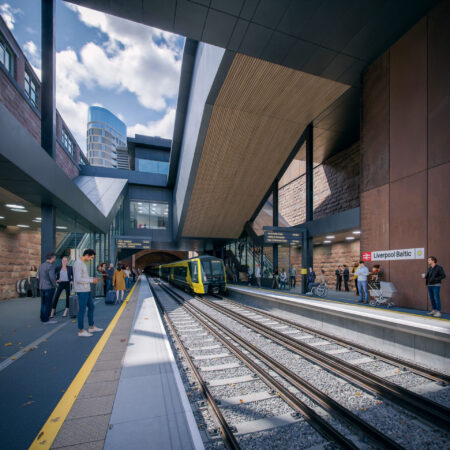 Baltic Station CGI Platform View