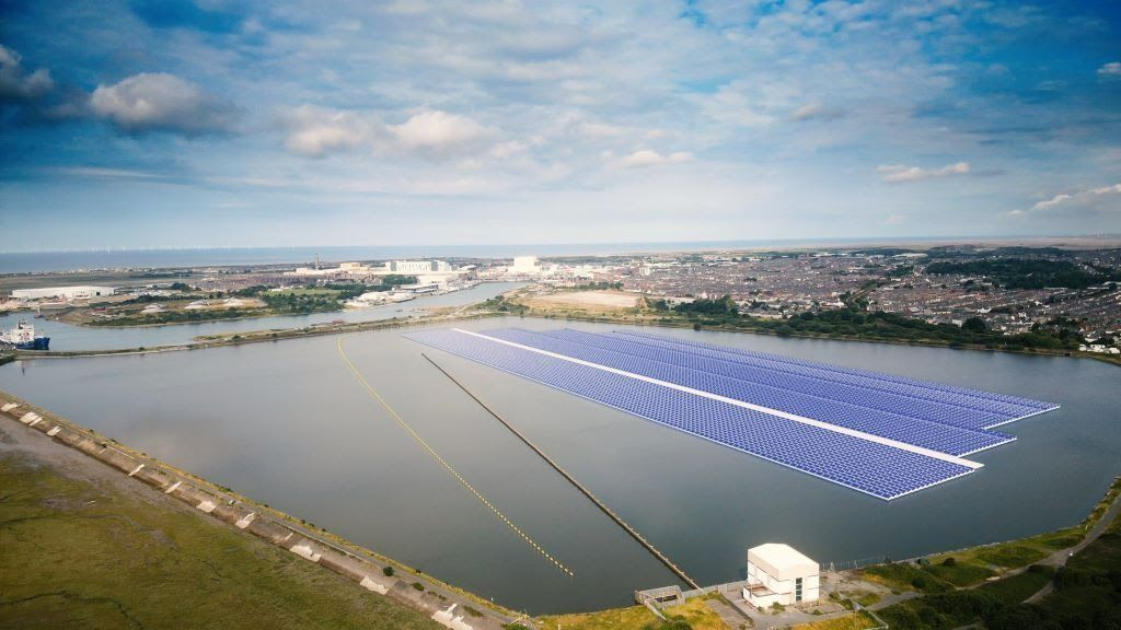 Barrow floating solar farm, ABP, c ABP