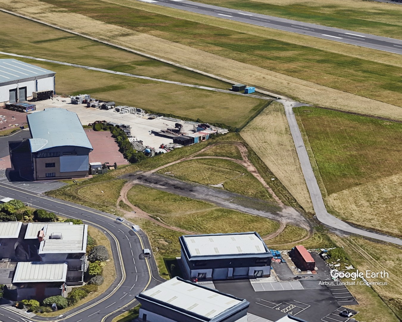 Blackpool Airport Enterprise Zone, Keyston Design Associates, c Google Earth