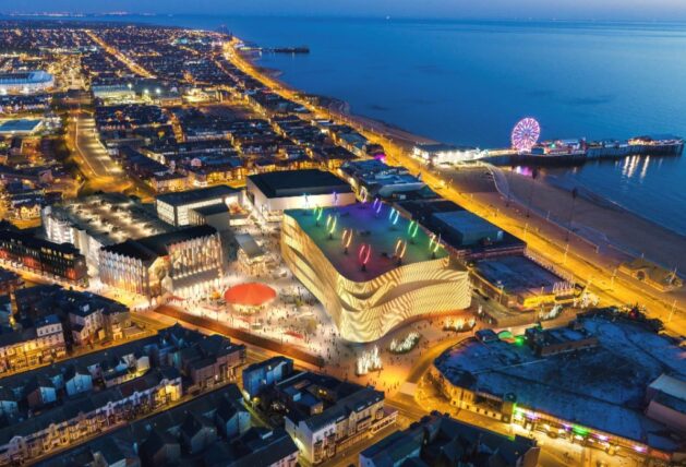 Blackpool Central Aerial CGI Nikal p.Font Comms