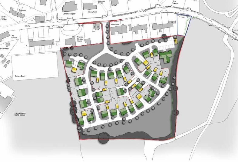 Approval For 39 Homes In South Lakeland Village - Place North West