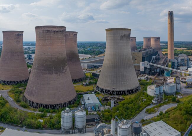 Fiddler's Ferry North cooling towers , Peel NRE, p Peel NRE