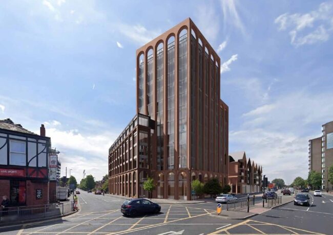 Hotel Trafford, Westcombe Group, p via planning documents