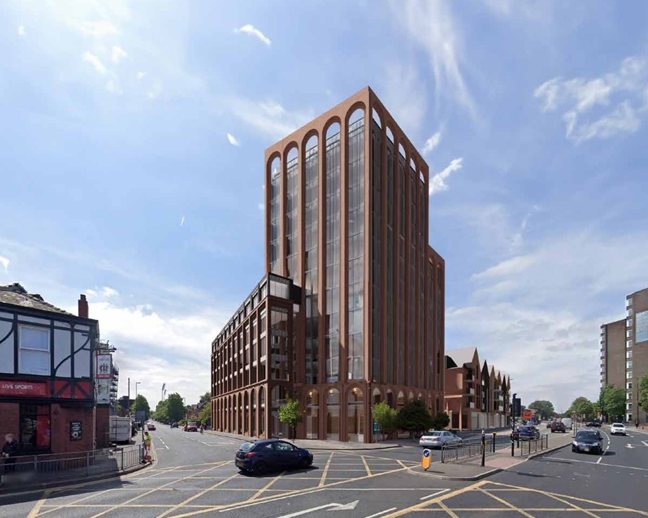 Hotel Trafford, Westcombe Group, p via planning documents