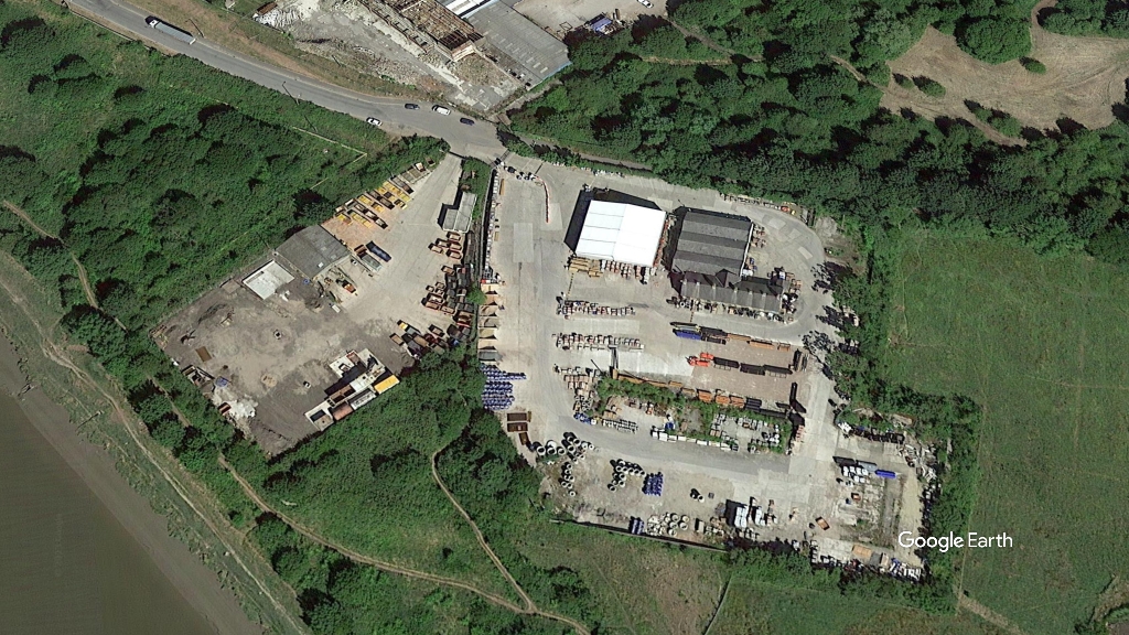 Keyline site New Quay Road p.Google Earth Studio