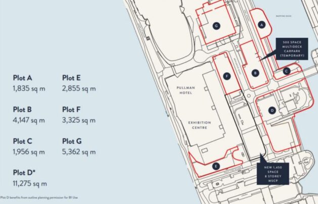 King's Dock Plot Map, PLiverpool City Council