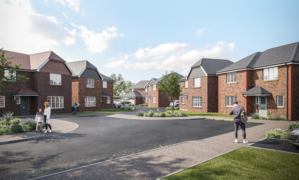 Land at South Lane CGI, Prospect Homes, p Active PR