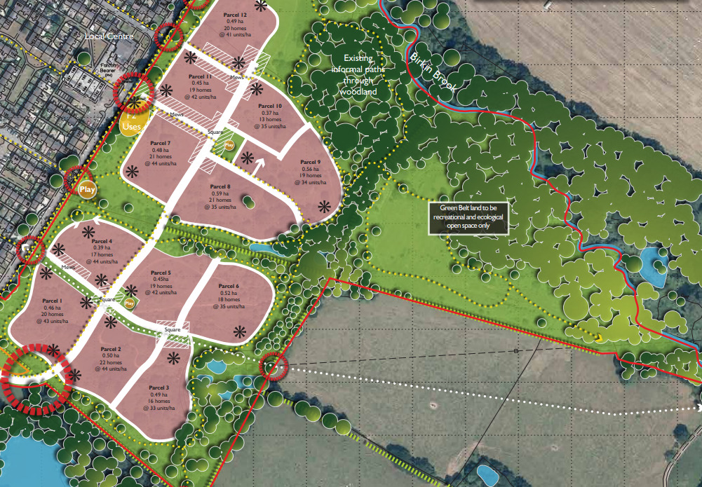 Mereside housing, Dewscope, p plannng