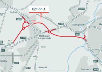 Highways England picks preferred option for Trans-Pennine link road ...