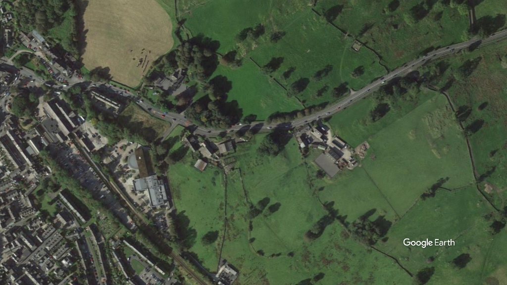 Orrest Head Farm, Urban Splash, c Google Earth