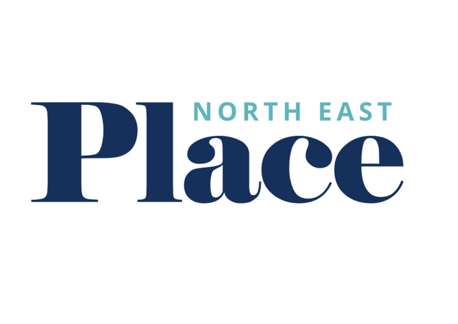 Place North East square logo with space