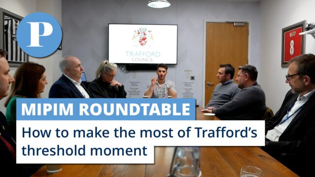 Savills Trafford MIPIM Roundtable Video Thumbnail (). C. Place North West