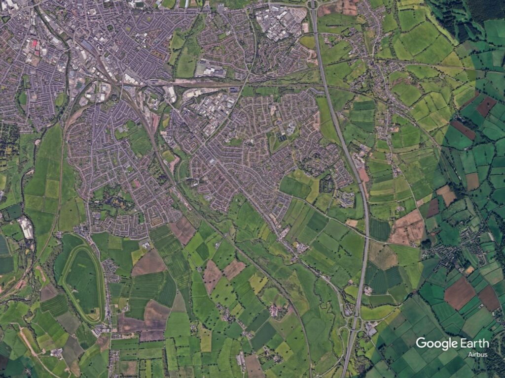 St Cuthberts, Cumberland Council, c Google Earth