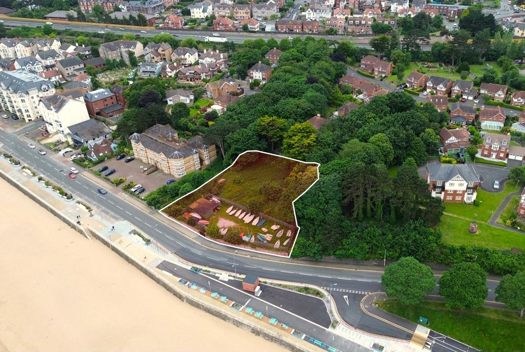 West Promenade site at Colwyn Bay, Legat Owen, p Legat Owen