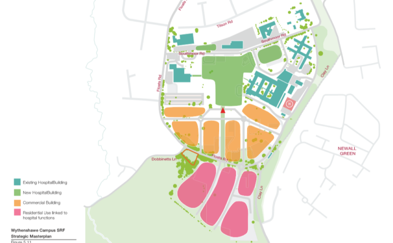 Place North West | Wythenshawe Hospital set for health village ...