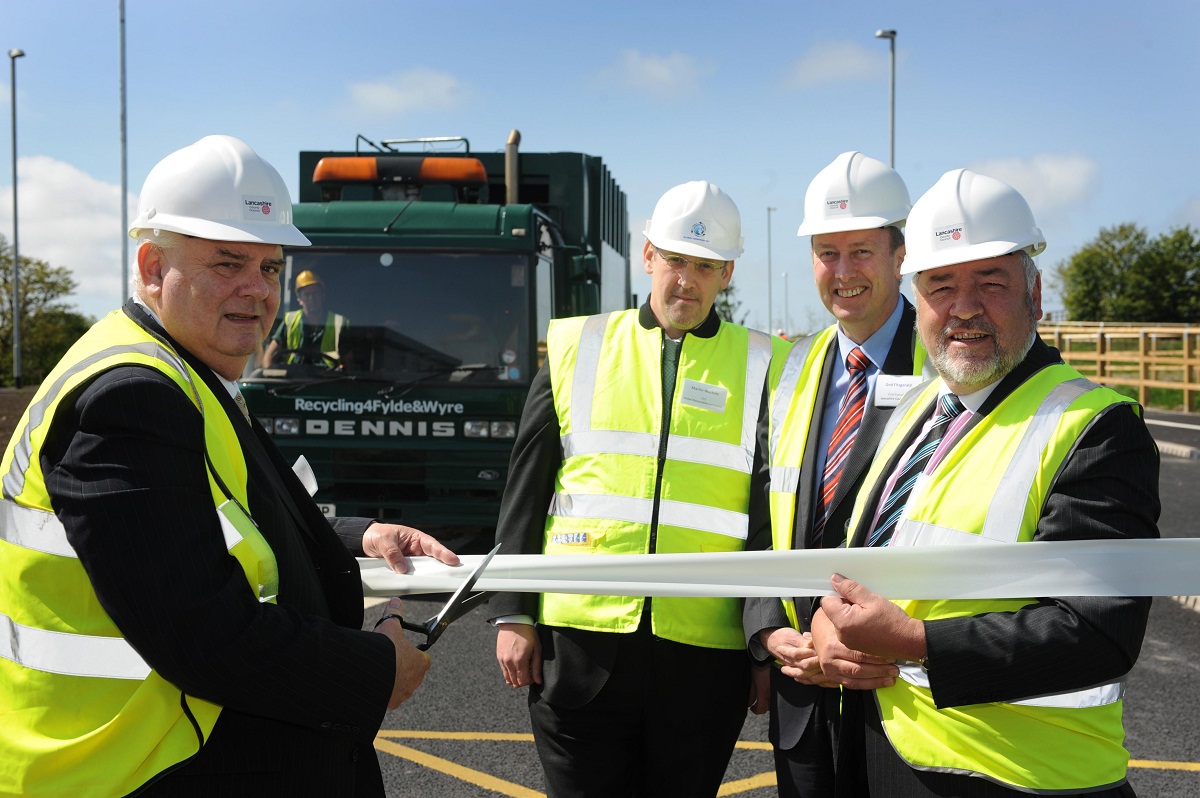 Lend Lease/Amec open Lancashire recycling centre - Place North West